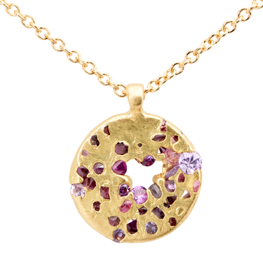 Medium Purple Constellation Necklace - Made to Order